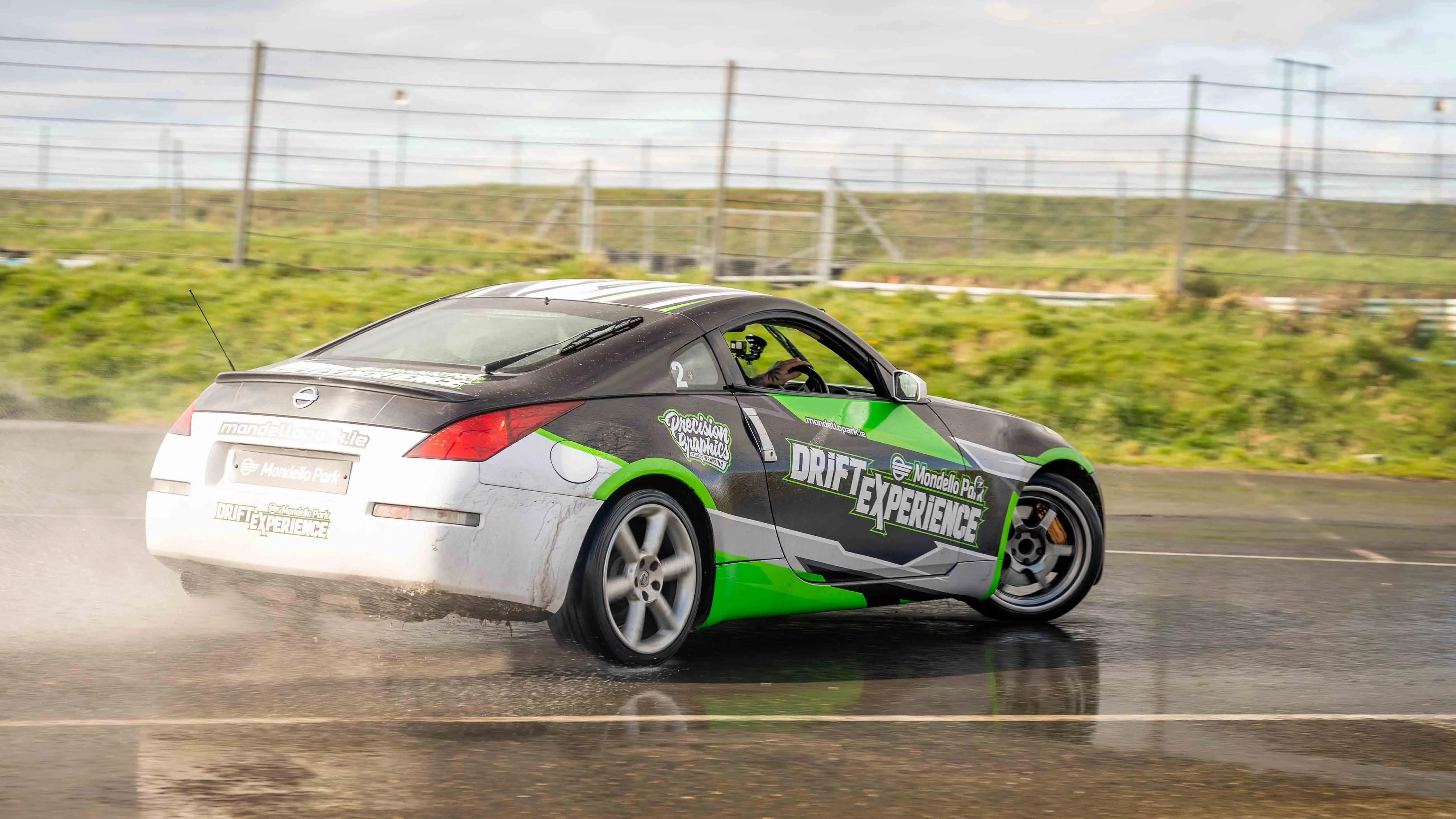 Revolution Drift action shot at Mondello Park