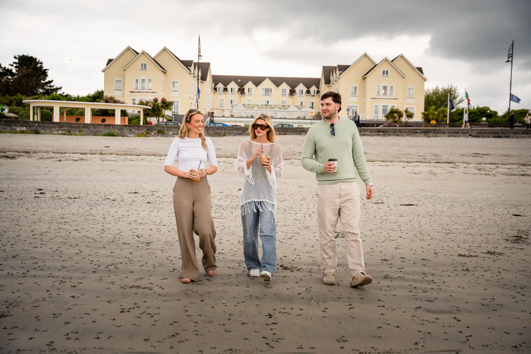 Galway Bay Hotel — Embrace the Wild lifestyle campaign on Salthill Beach by TN Media